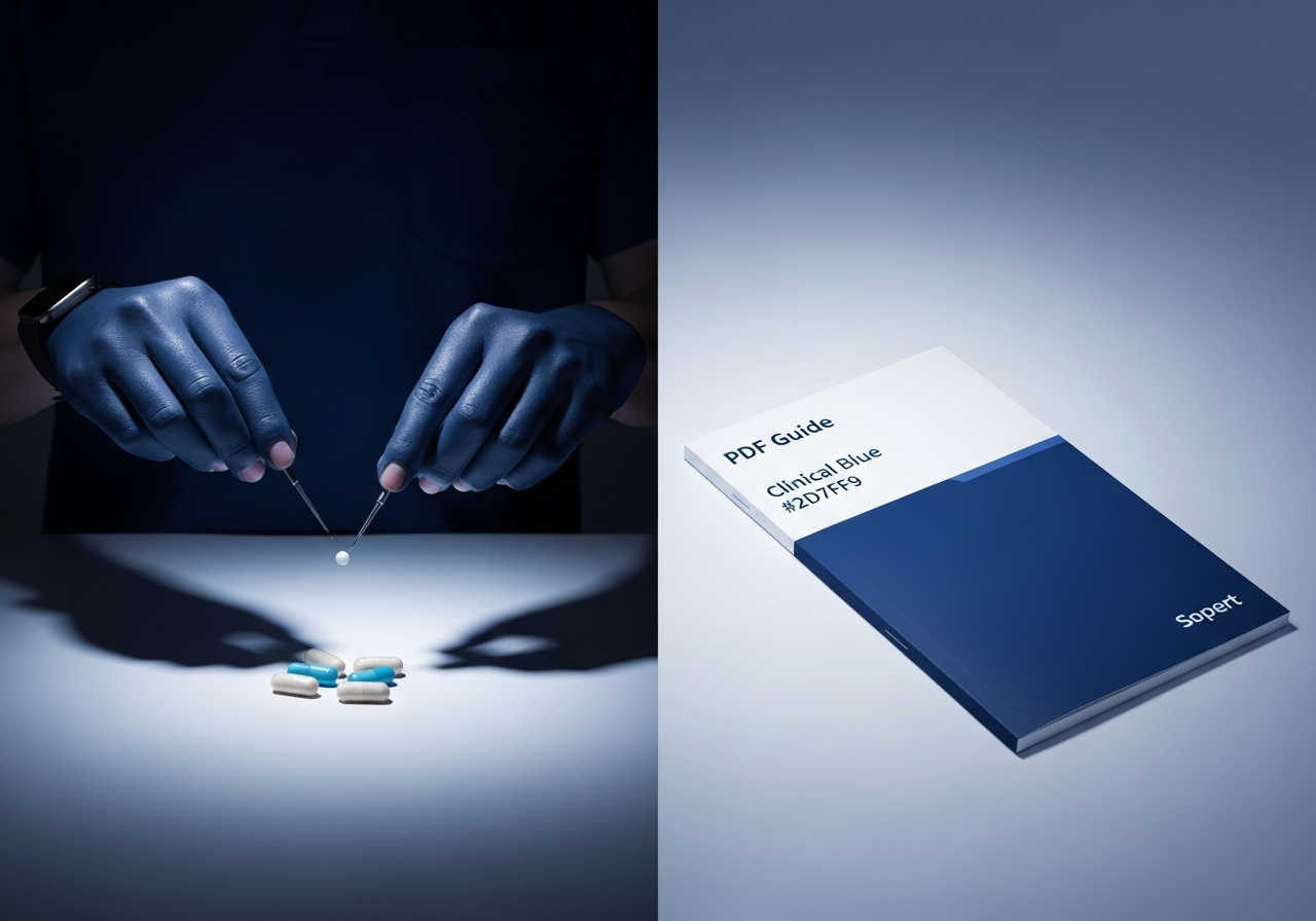 Mockup of the 503A vs 503B Peptide Sourcing Guide PDF